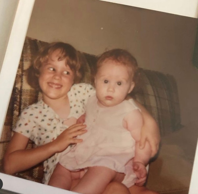 Keva and Lauren as children